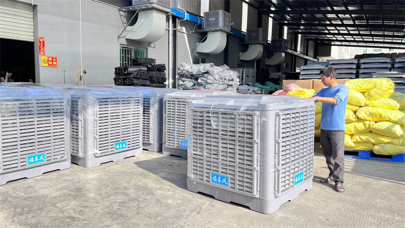 车间降温通风工程安装！